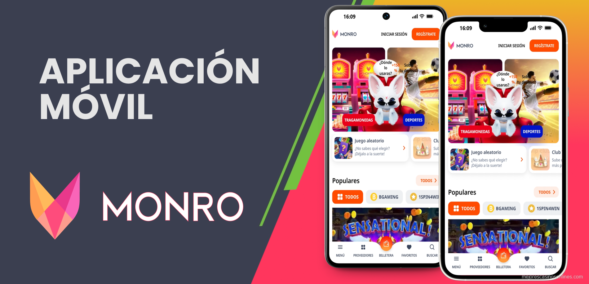 Plataforma adaptada para dispositivos móviles de Monro Argentina